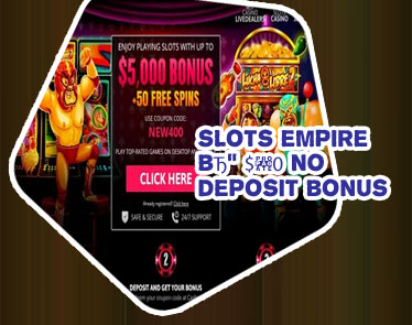 Empire slots casino no deposit bonus